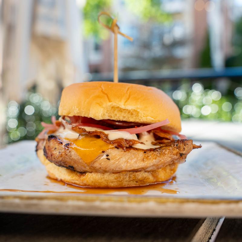 menu item 20 of 48, Maple Bourbon Chicken & Bacon