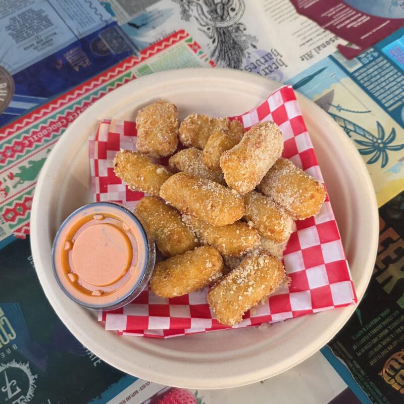 Spicy Truffle Macaroni & Cheese Bites photo