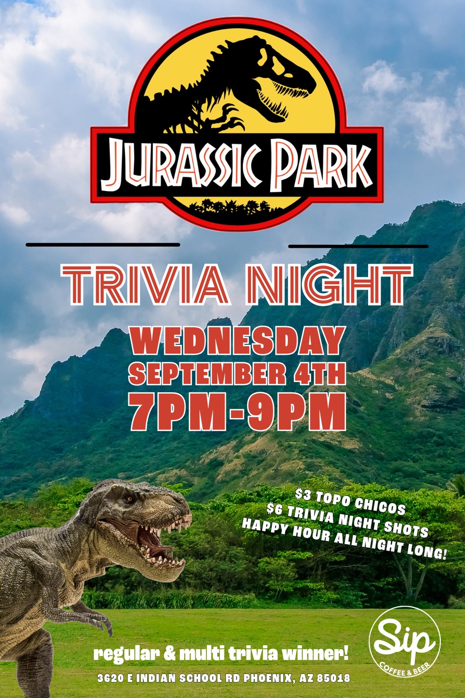 Jurassic Park Trivia event photo