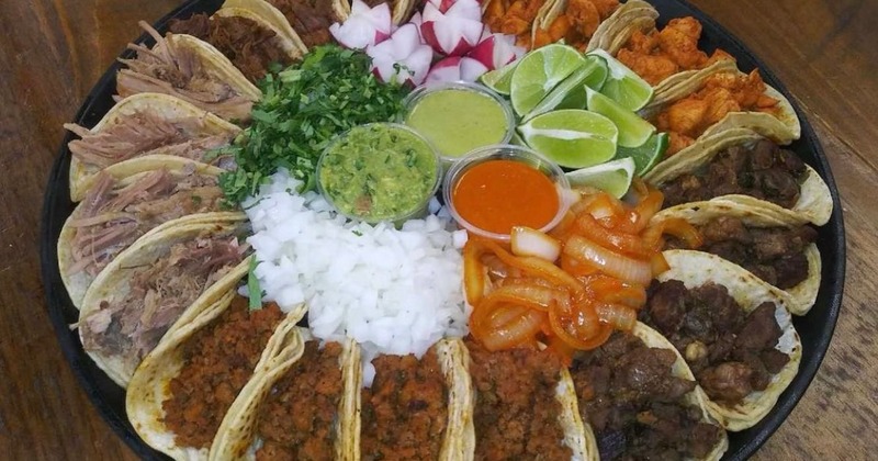 Taco platter