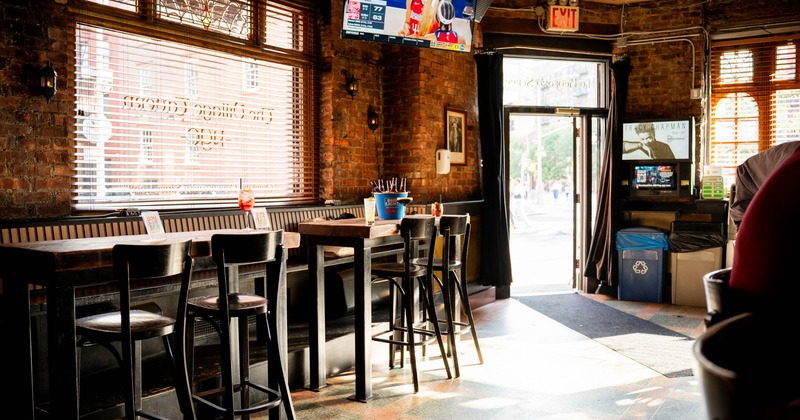 Interior seating area