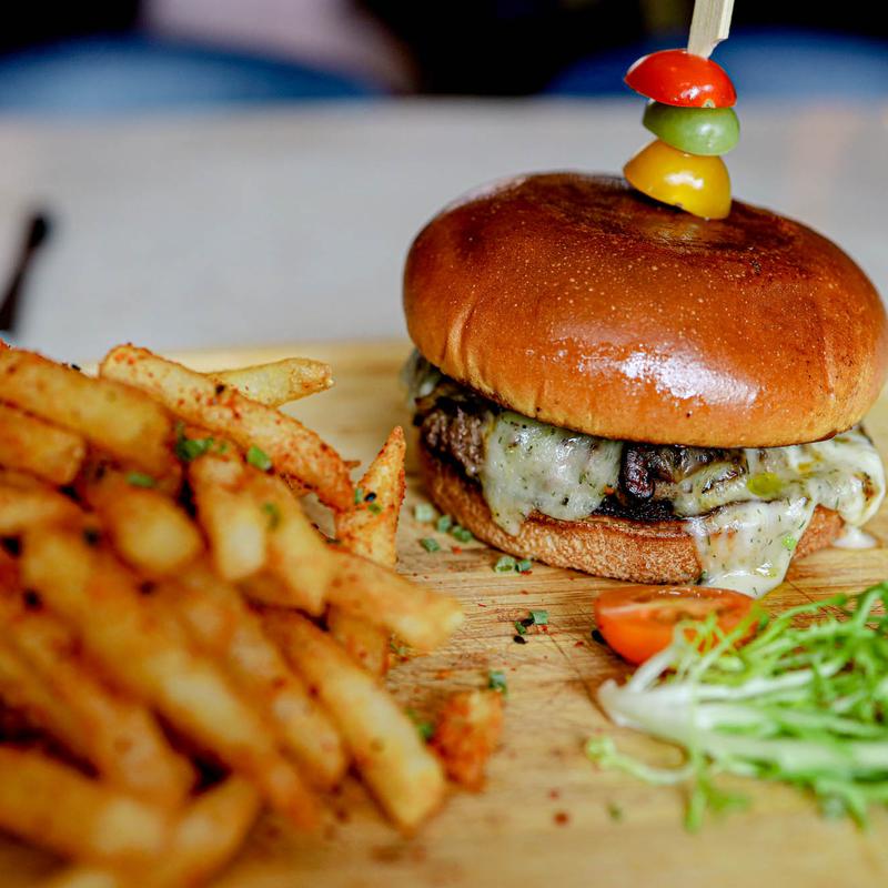 Seoul-ful Wagyu Burger with Egg photo