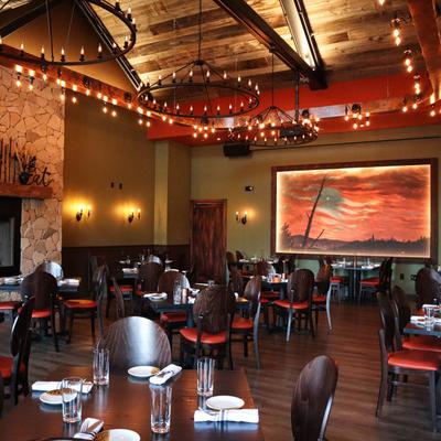 Interior, diner area.