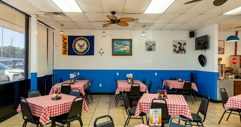 Interior dining area