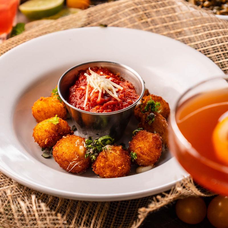 Crispy Mozzarella Bites (V) photo
