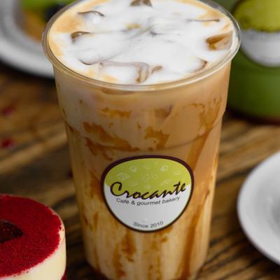 Iced Macchiato coffee.
