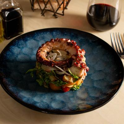 Polpo, Grilled octopus salad.