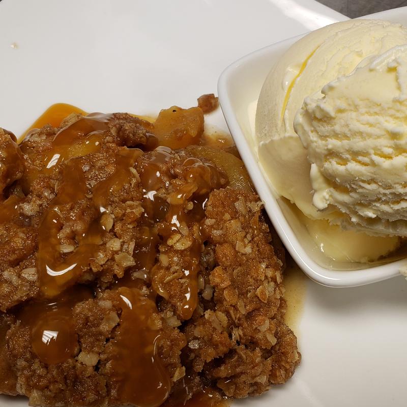 Homemade Apple Crisp photo