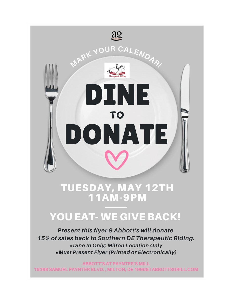 Dine to Donate Event event photo