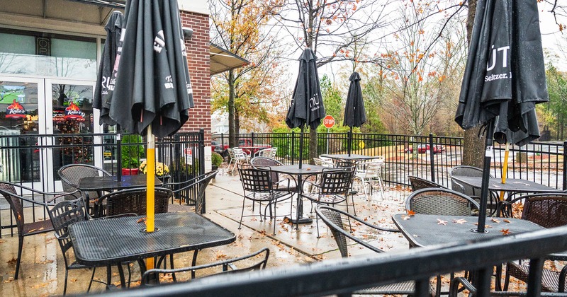 Exterior, tables and chairs