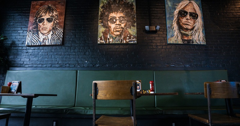 Interior, seating area