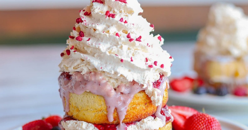 Raspberry Ricotta Pancakes