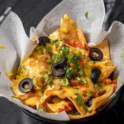 Loaded nachos.