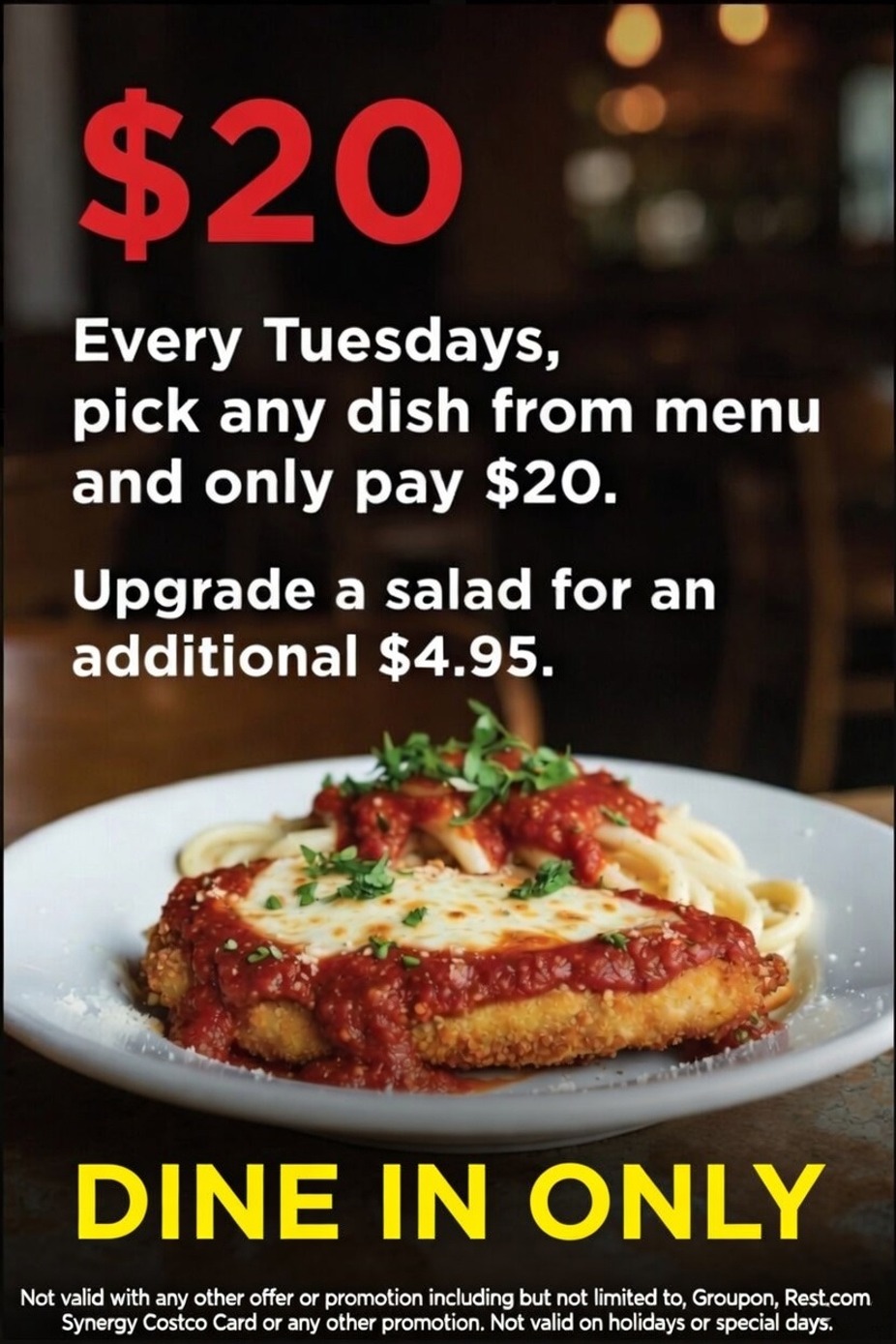 Tuesday $20 All Day Cardiff event photo