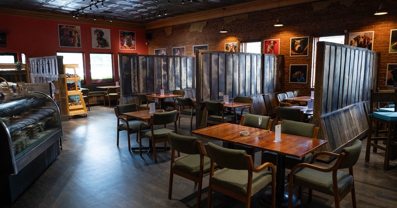 Interior, main seating area