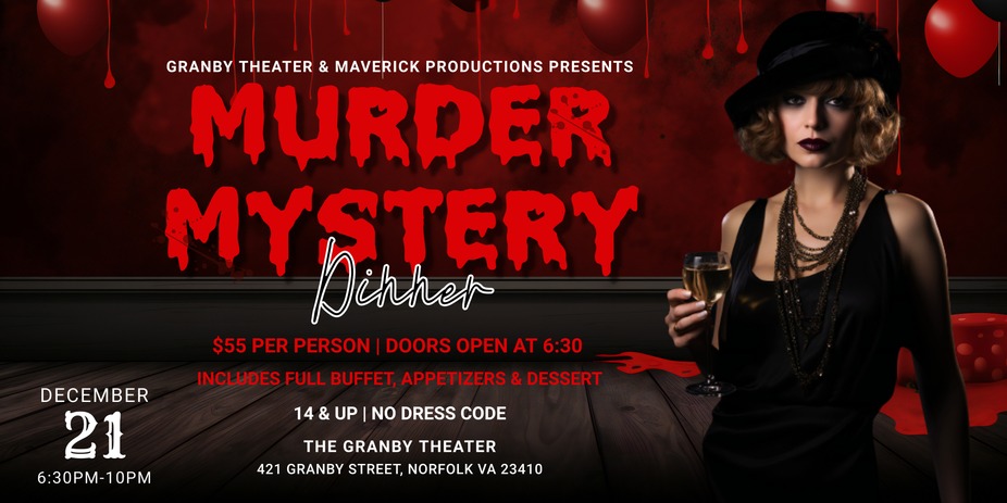 Maverick Productions Presents an ALL NEW Murder Mystery Dinner event photo