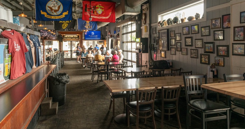 Interior, main dining area