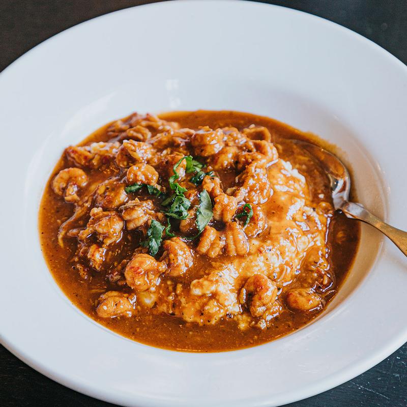 BBQ Crawfish & Grits photo