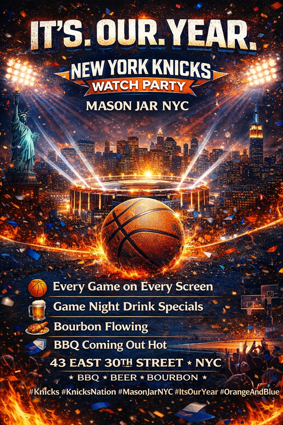 🏀 NEW YORK KNICKS 🏀 event photo