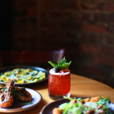Seasonal Cocktails and Appetizers at Table Asheville.