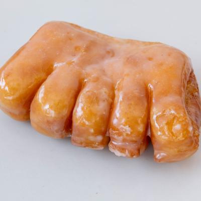 Apple bear claw pastry.