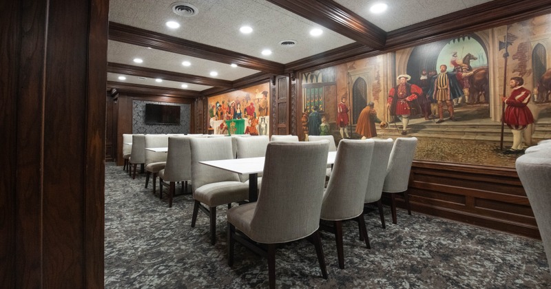 Interior of dining area