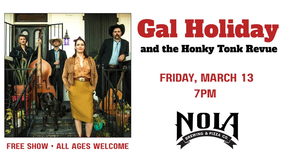 FREE LIVE MUSIC: Gal Holiday and the Honky Tonk Revue event photo