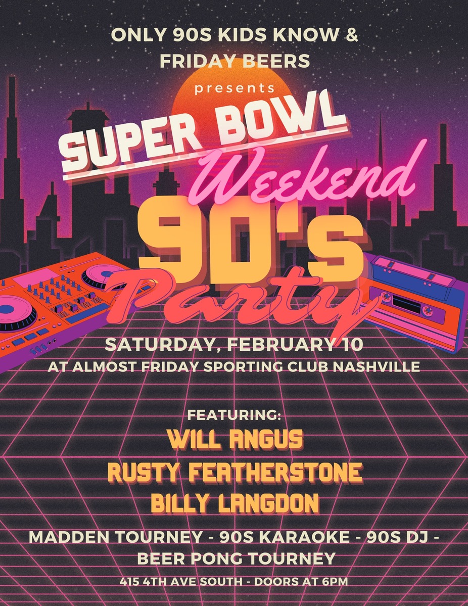 Almost Friday Sporting Club Events