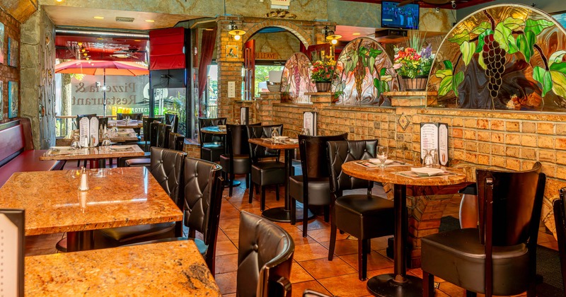 Interior, dining area