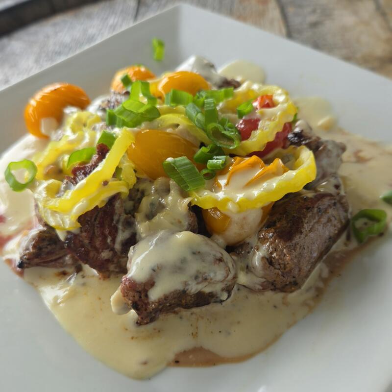 Filet Tips Gorgonzola photo
