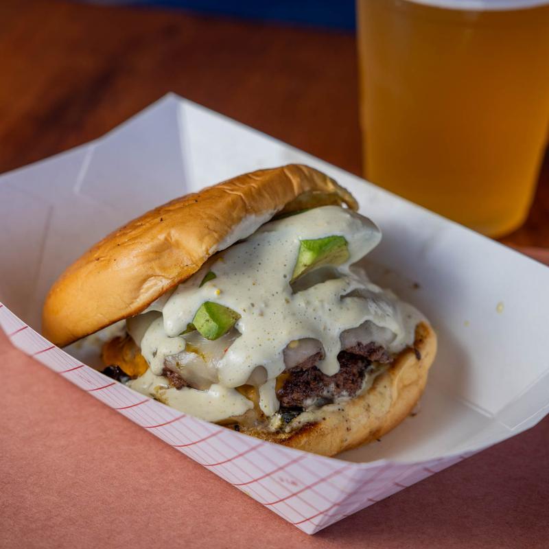 Avocado Southwest Smash burger photo