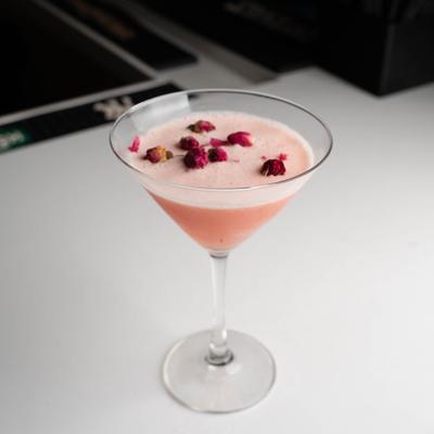 Rose Sour cocktail.