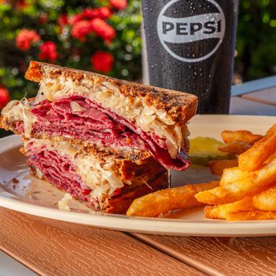 The Reuben sandwich.