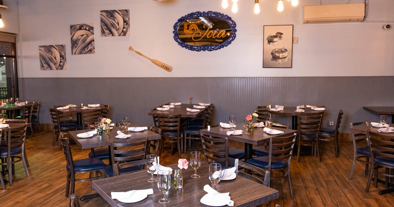 Interior, dining area