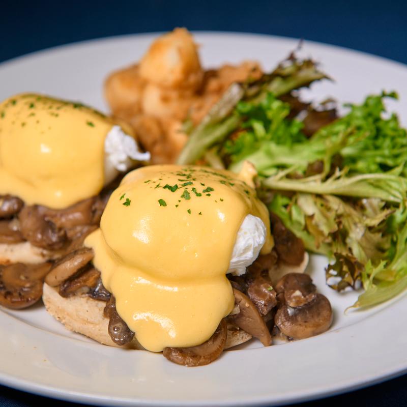 Mushroom Benedict photo