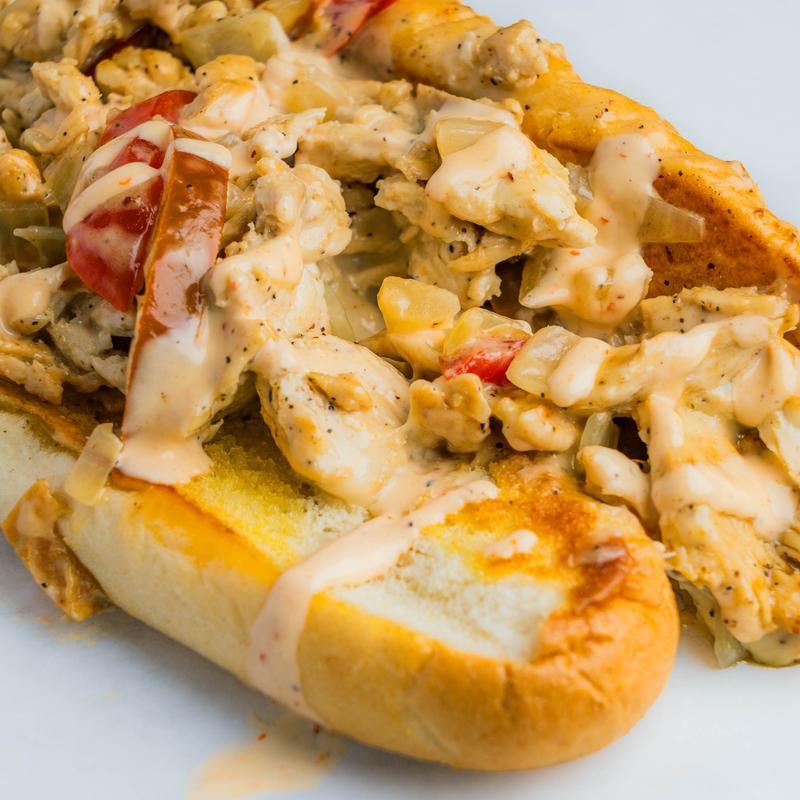 menu item 5 of 12, Chicken Philly