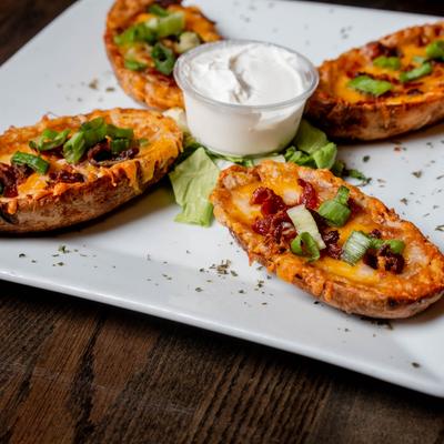 Potato skins.