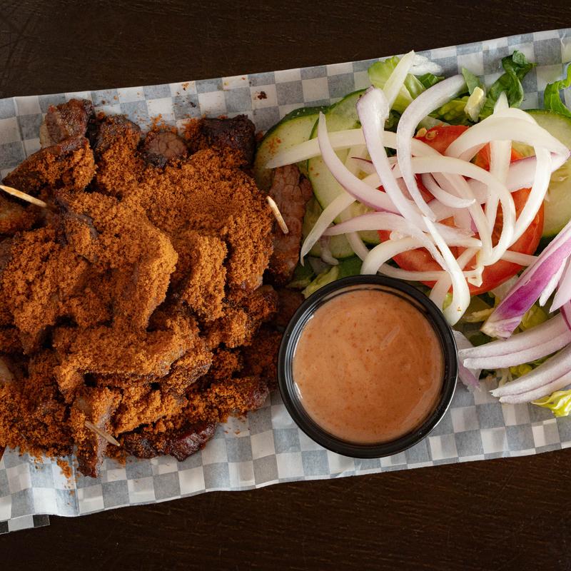 menu item 5 of 11, Suya Meat