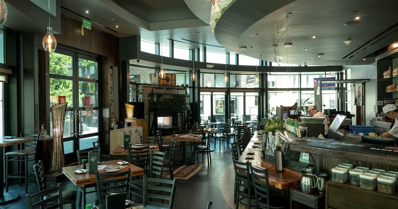 Interior dining space