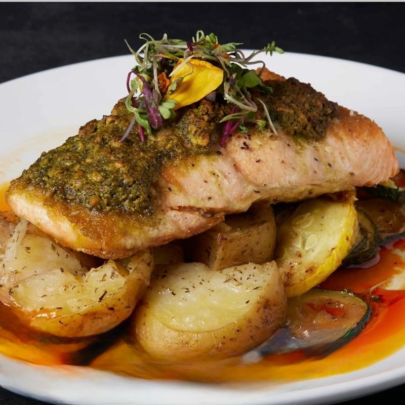 Pistachio Crusted Salmon* photo