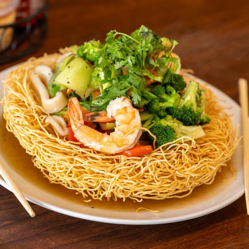 V4. Crispy Egg noodle photo