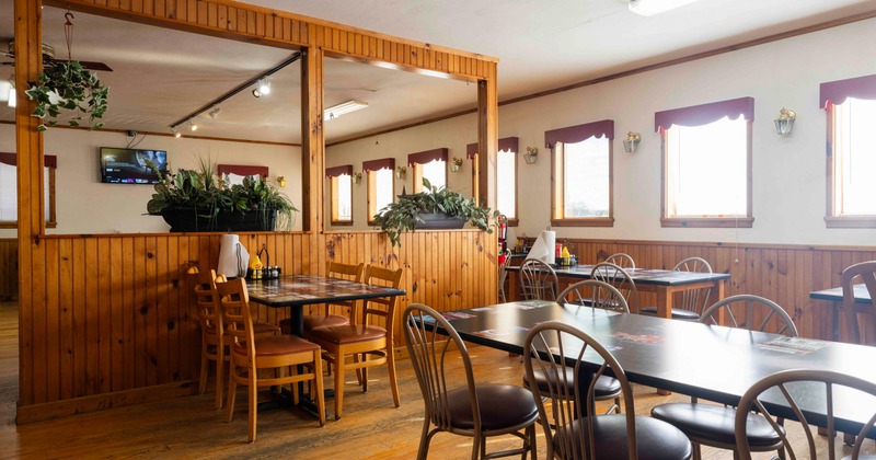 Interior, seating area