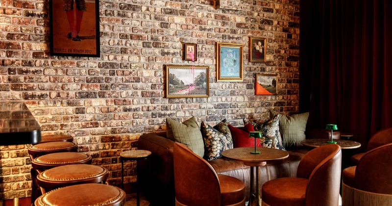Interior, cozy corner