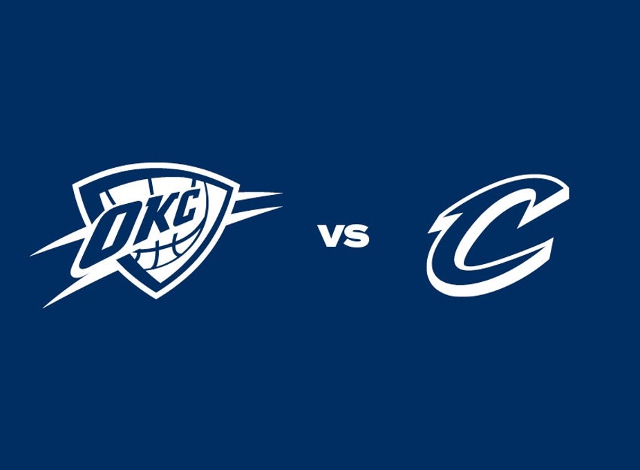 OKC Thunder vs. Cleveland Cavaliers event photo