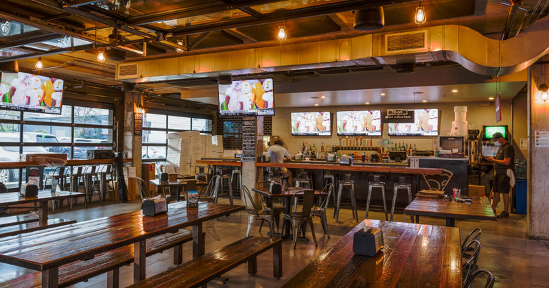 Interior, main seating area