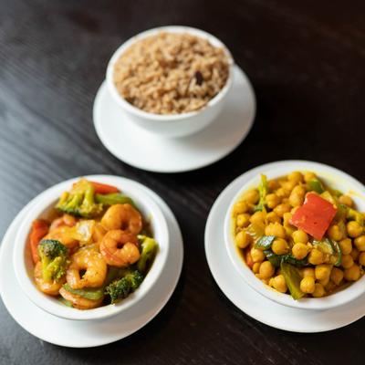 Various side dishes.