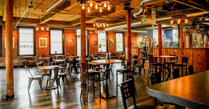 Interior, dining area