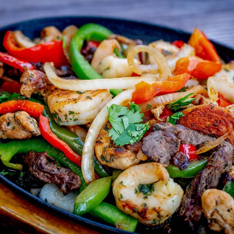 menu item 7 of 10, Shrimp Fajitas