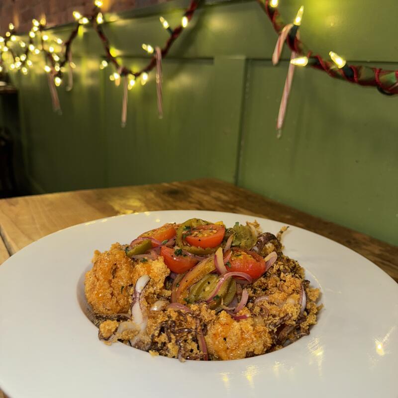 menu item 1 of 9, Angry Calamari