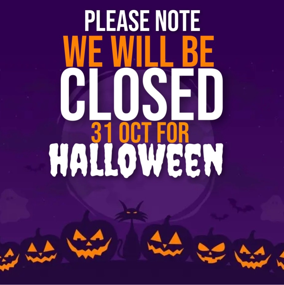 Closed on Halloween event photo
